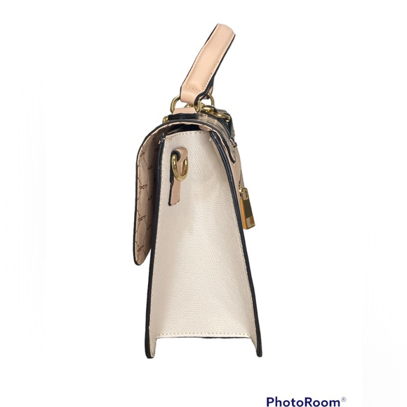 ALDO Beige and Pink Handbag satchel with Shoulder Strap - Picture 2 of 5